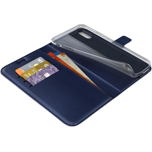 BeHello Apple iPhone XS Max Boekhoesje Blauw