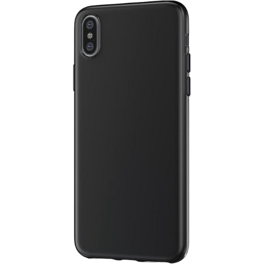 BeHello Apple iPhone XS Max Gel Hoesje Zwart