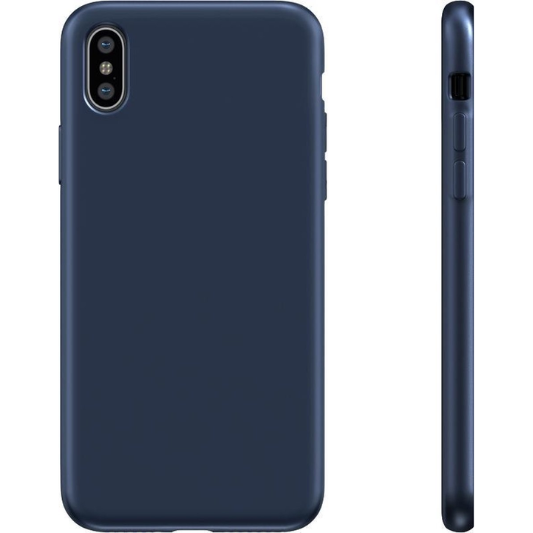 BeHello Apple iPhone X/XS Hoesje Blauw