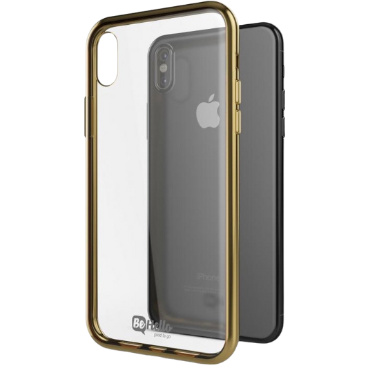 BeHello Apple iPhone X/XS Gel Hoesje Goud