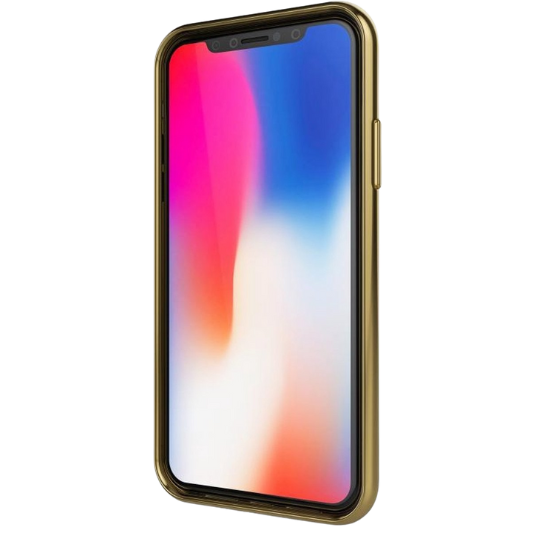 BeHello Apple iPhone X/XS Gel Hoesje Goud