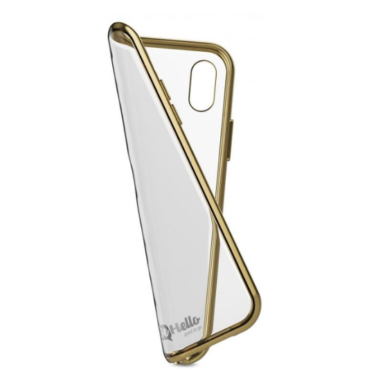 BeHello Apple iPhone X/XS Gel Hoesje Goud