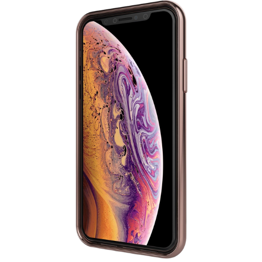 BeHello Apple iPhone X/XS Hoesje Roze Goud