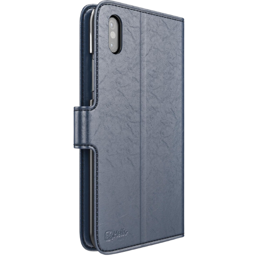 BeHello Apple iPhone X/XS Boekhoesje Blauw