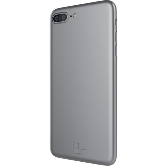 BeHello Apple iPhone 6/6S/7/8 Plus Gel Hoesje Zilver