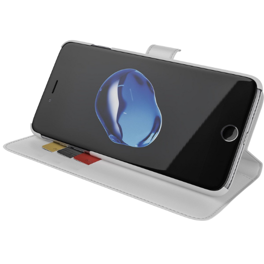 BeHello Apple iPhone 6/6S/7/8 Plus Boekhoesje Wit