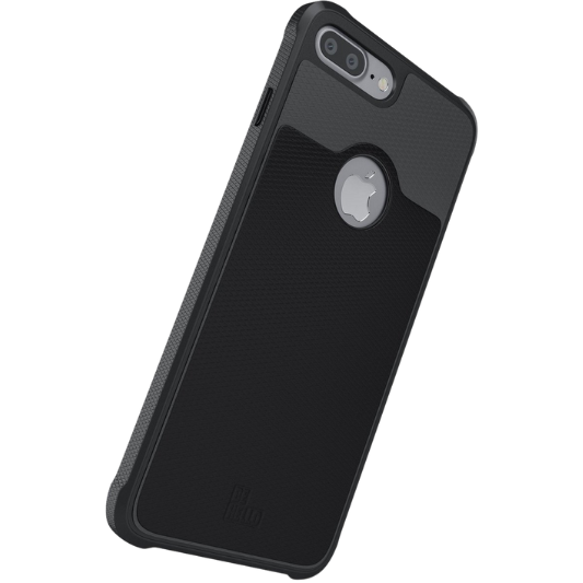 BeHello Apple iPhone 6/6S/7/8 Plus Hoesje Zwart/Grijs
