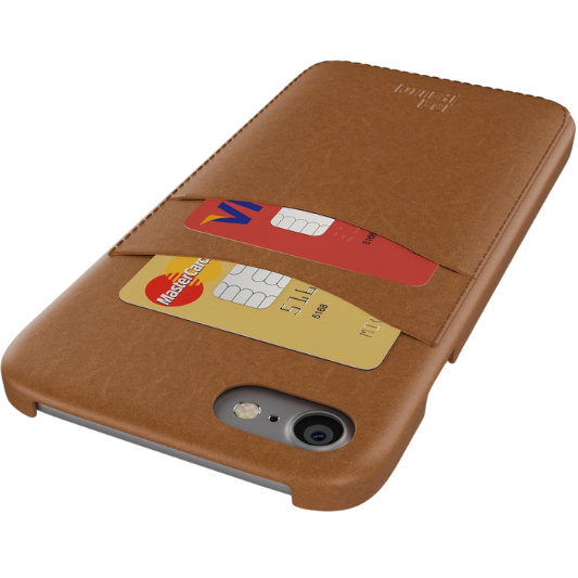 BeHello Apple iPhone 6/6S/7/8 Hoesje met Pashouder Bruin