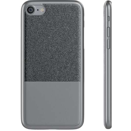 BeHello Apple iPhone 6/6S/7/8 Glitter Hoesje Zilver