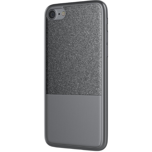 BeHello Apple iPhone 6/6S/7/8 Glitter Hoesje Zilver