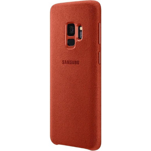 Samsung Galaxy S9 Alcantara Hoesje Rood