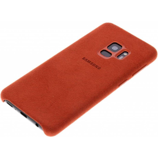 Samsung Galaxy S9 Alcantara Hoesje Rood