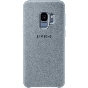 Samsung Galaxy S9 Alcantara Hoesje Mint