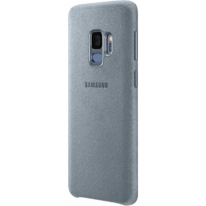 Samsung Galaxy S9 Alcantara Hoesje Mint