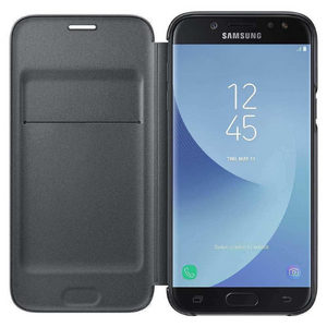 Samsung Galaxy J5 (2017) Wallet Boekhoesje Zwart