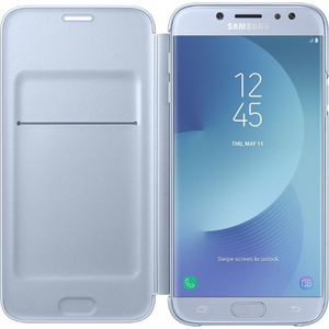 Samsung Galaxy J5 (2017) Wallet Boekhoesje Blauw