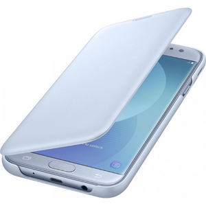 Samsung Galaxy J5 (2017) Wallet Boekhoesje Blauw