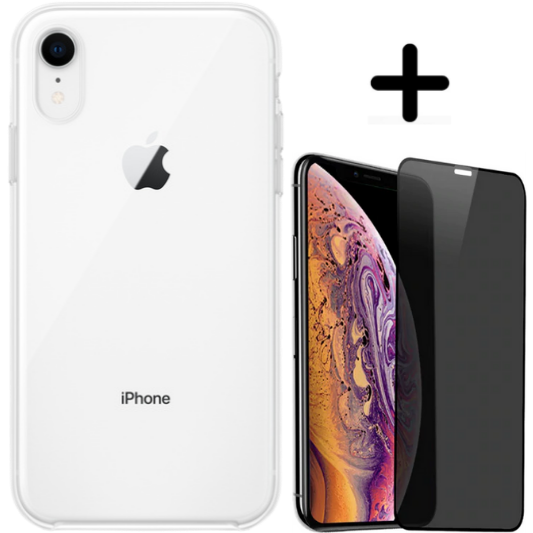 Apple iPhone XR Hoesje TPU Zwart - Fooniq.nl