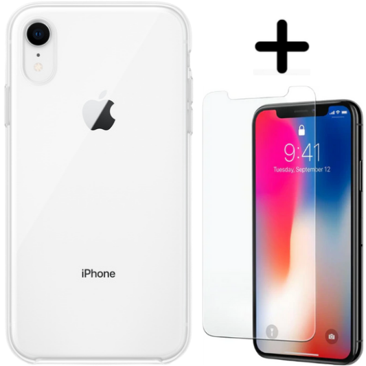 Apple iPhone XR Hoesje TPU Transparant - Fooniq.nl