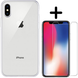 Apple iPhone XS Hoesje TPU Zwart - Fooniq.nl