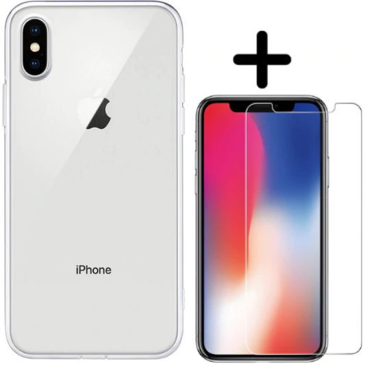 Apple iPhone XS Max Hoesje TPU Zwart - Fooniq.nl