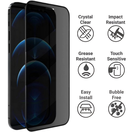 Apple iPhone 13 Screenprotector Privacy - Fooniq.nl