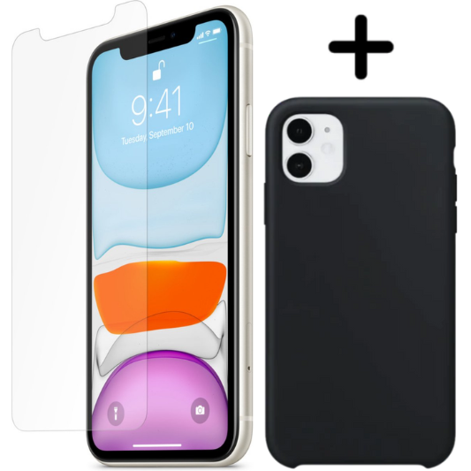 Apple iPhone 11 Screenprotector Transparant