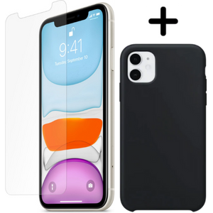 Apple iPhone 11 Screenprotector Transparant