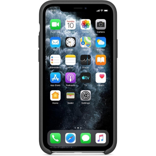 Apple iPhone 11 Hoesje TPU Zwart - Fooniq.nl