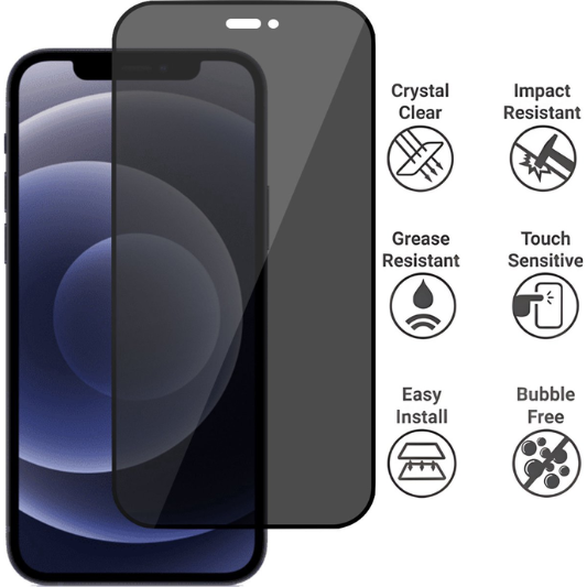 Apple iPhone 11 Screenprotector Privacy