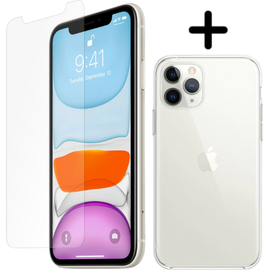 Apple iPhone 11 Pro Screenprotector Transparant - Fooniq.nl