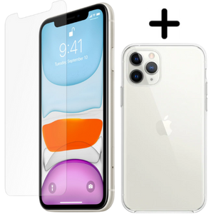 Apple iPhone 11 Pro Screenprotector Transparant - Fooniq.nl