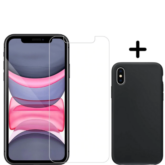Apple iPhone XS Screenprotector Privacy
