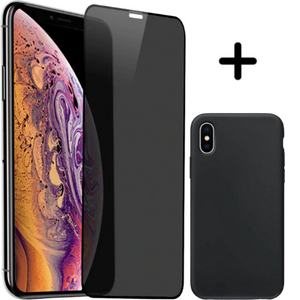 Apple iPhone XS Screenprotector Privacy