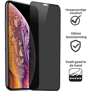 Apple iPhone XS Screenprotector Privacy