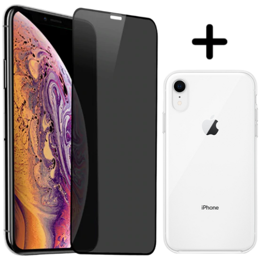 Apple iPhone XR Screenprotector Transparant