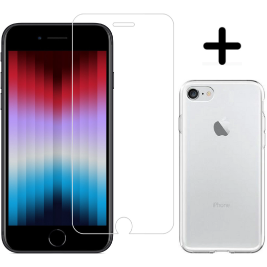 Apple iPhone SE 2022 Screenprotector Transparant - Fooniq.nl