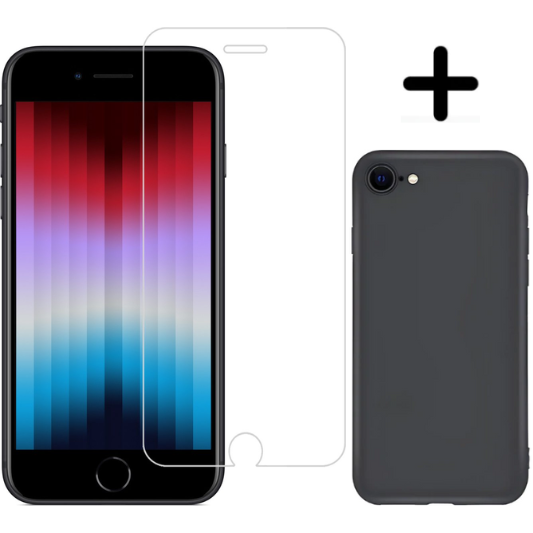 Apple iPhone SE 2022 Screenprotector Transparant - Fooniq.nl