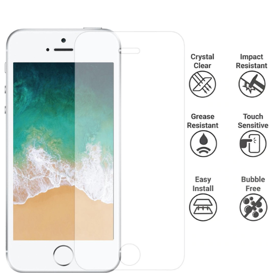 Apple iPhone SE 2016 Screenprotector Transparant - Fooniq.nl