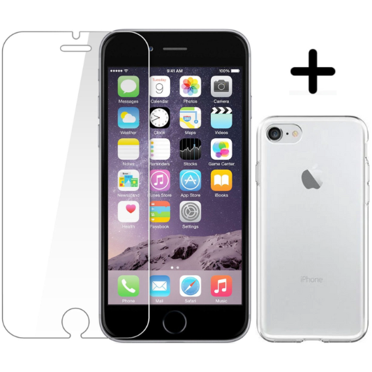 Apple iPhone 8 Screenprotector Transparant - Fooniq.nl