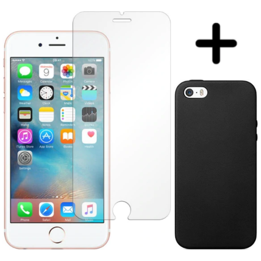 Apple iPhone 5S Screenprotector Transparant