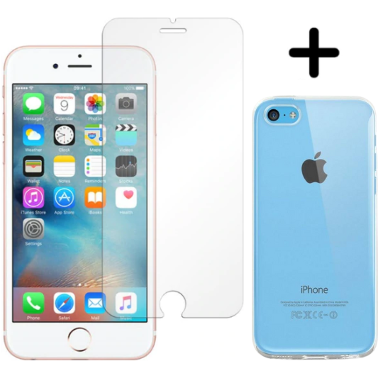 Apple iPhone 5C Screenprotector Transparant