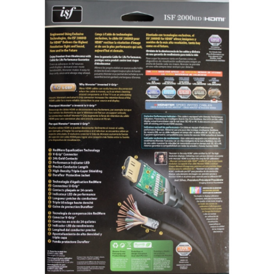 Monster HDMI Kabel Hyper Speed 2,74M Zwart - Fooniq.nl