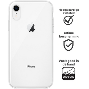 Apple iPhone XR Hoesje TPU Transparant - Fooniq.nl