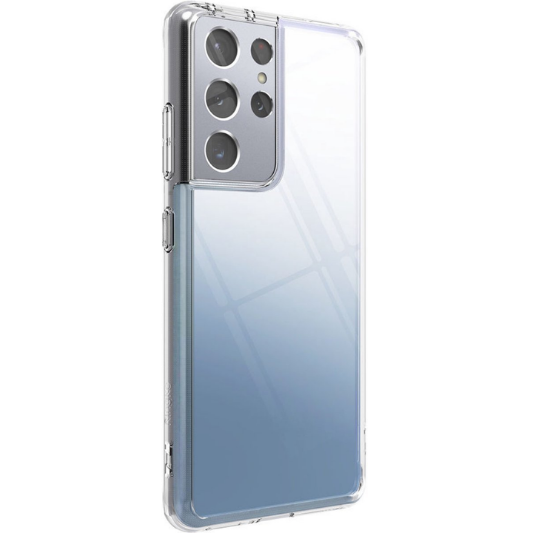 Samsung Galaxy S21 Ultra Hoesje TPU Zwart - Fooniq.nl