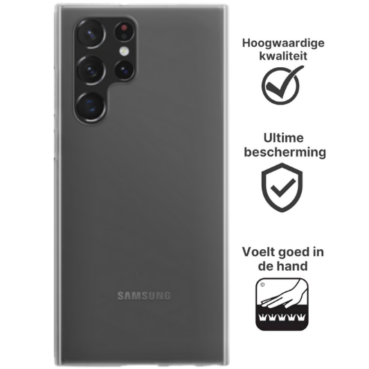 Samsung Galaxy S20 Ultra Hoesje TPU Transparant - Fooniq.nl