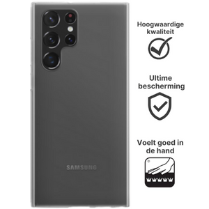 Samsung Galaxy S20 Ultra Hoesje TPU Transparant - Fooniq.nl